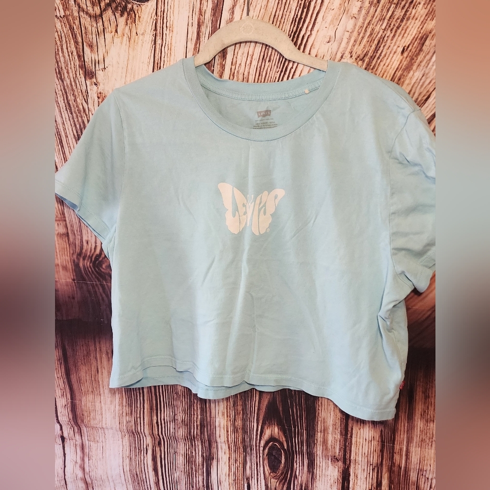 Levi's cropped top